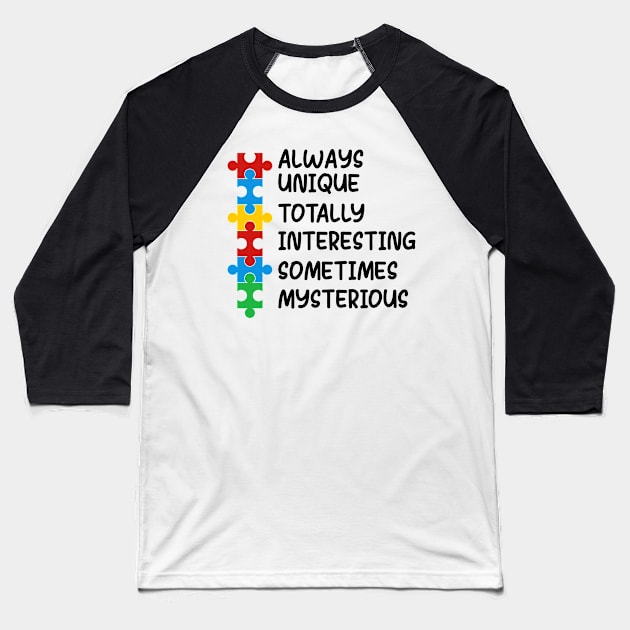 Autism awareness 2024 Baseball T-Shirt by Marhcuz